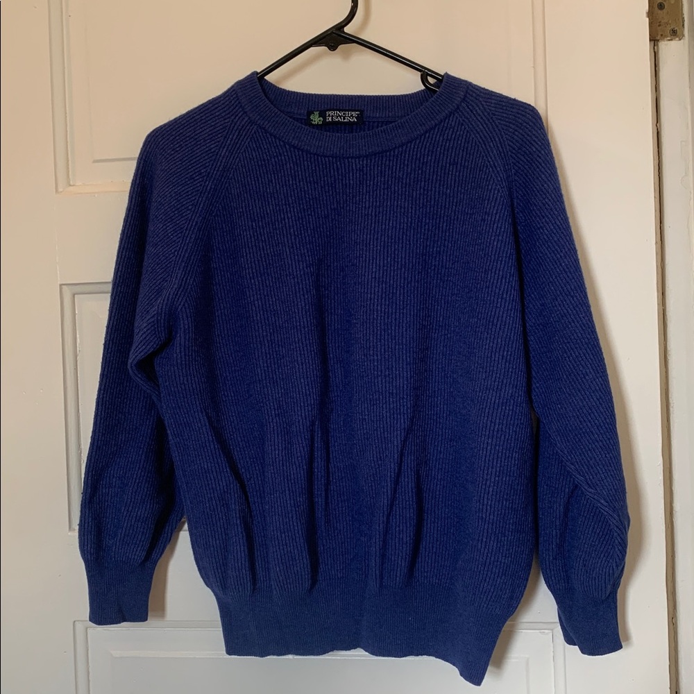 Cashmere and Silk Blend Sweater Made in Italy